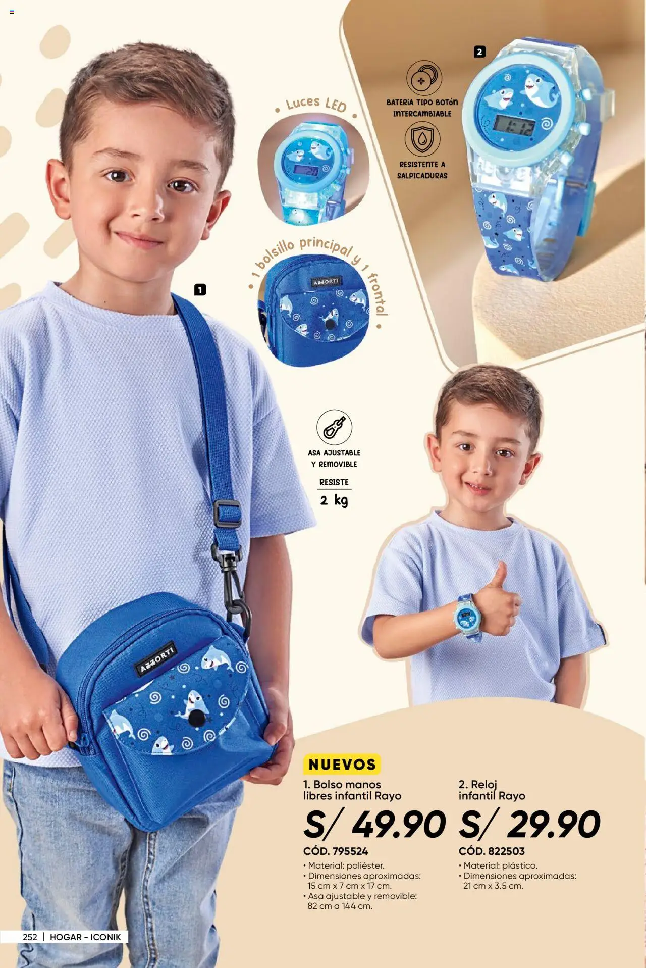 Catálogo Azzorti válido desde 28.07.2025 | Página: 254 | Productos: Batería, Bolso, Reloj