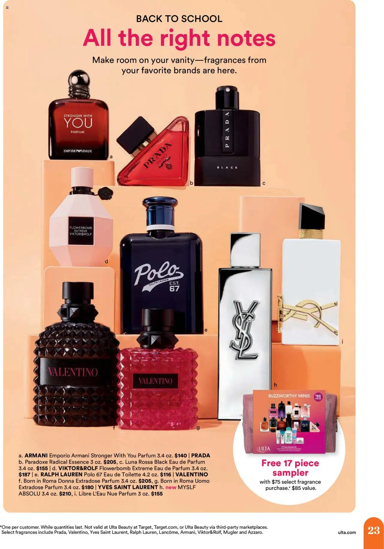 Ulta Beauty Weekly Ad - valid from 03.08.2025 | Page: 23 | Products: Fragrance, Eau de toilette