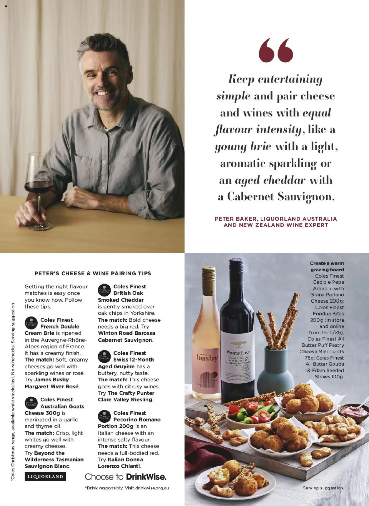 Coles catalogue - valid from 05.11.2025 | Page: 15 | Products: Butter, Wine, Chips, Pastry