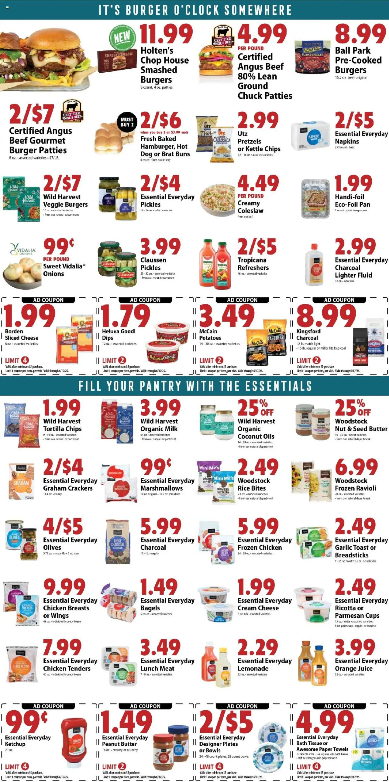 Festival Foods Weekly Ad - valid from 11.06.2025 | Page: 4 | Products: Beef, Potatoes, Garlic, Kettle