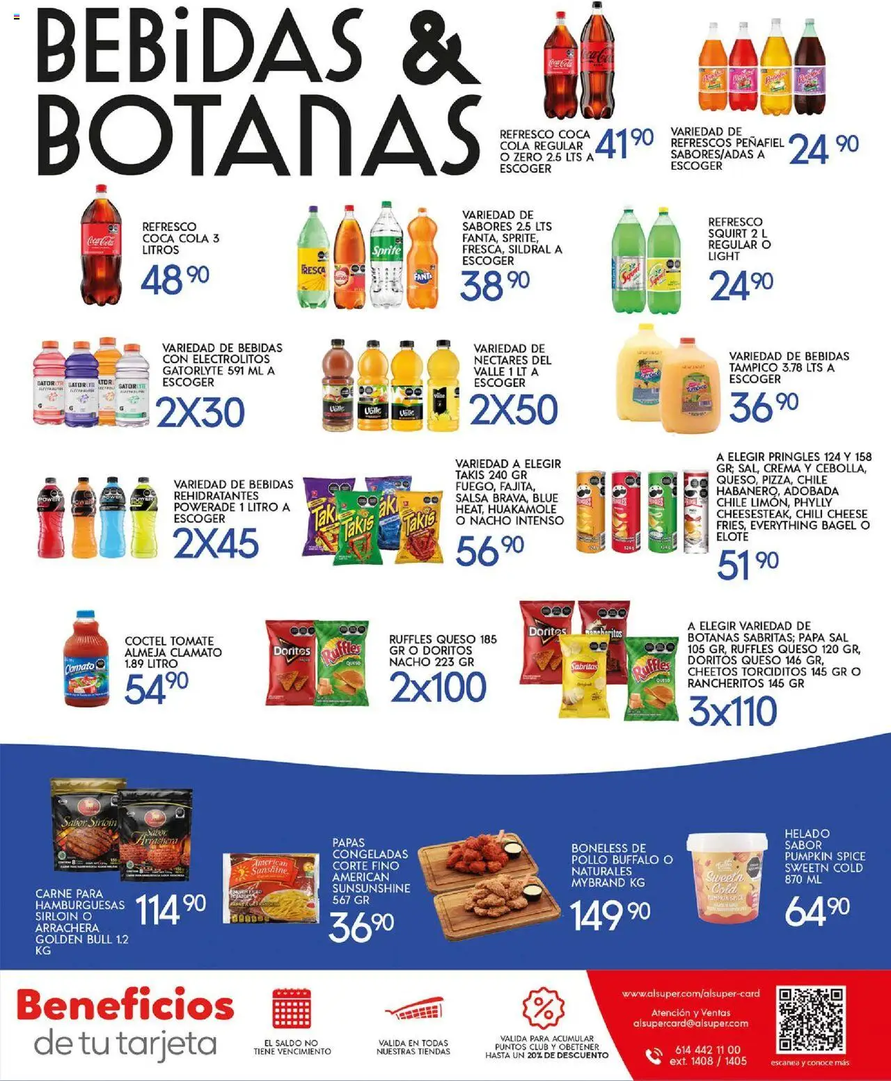 Nuevas ofertas de Alsuper válidas en toda la República Mexicana desde el 10.10.2025. ¡Encuentra las mejores ofertas en Alsuper - Folleto Chihuauha Estado! | Página: 7 | Productos: Pollo, Papa, Tomate, Helado