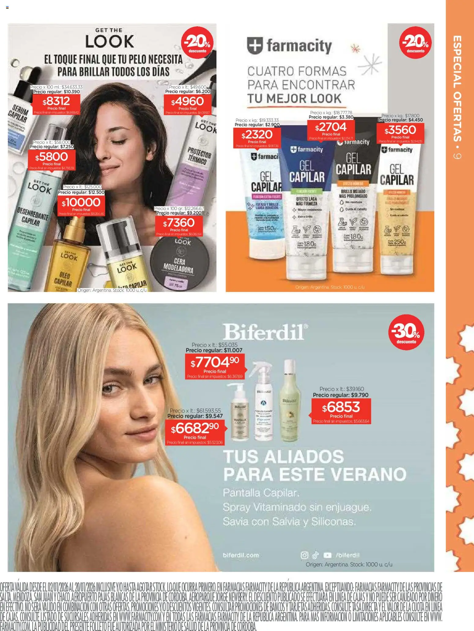 Farmacity catálogo │ válido desde el 02.01.2026 | Página: 9 | Productos: Serum, Brillo, Cera