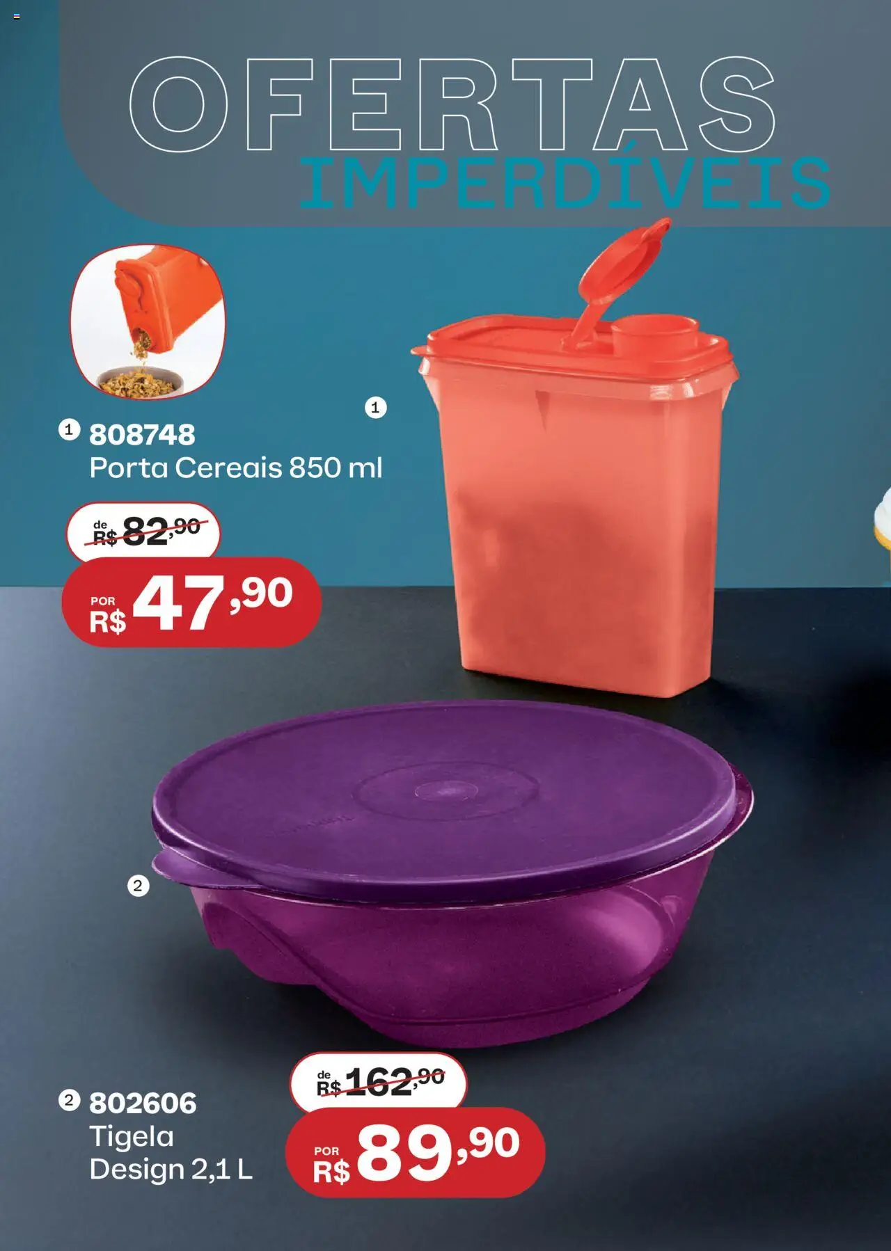 Tupperware Folheto - válido de 01.11.2025 | Página: 90 | Produtos: Porta, Cereais, Tigela