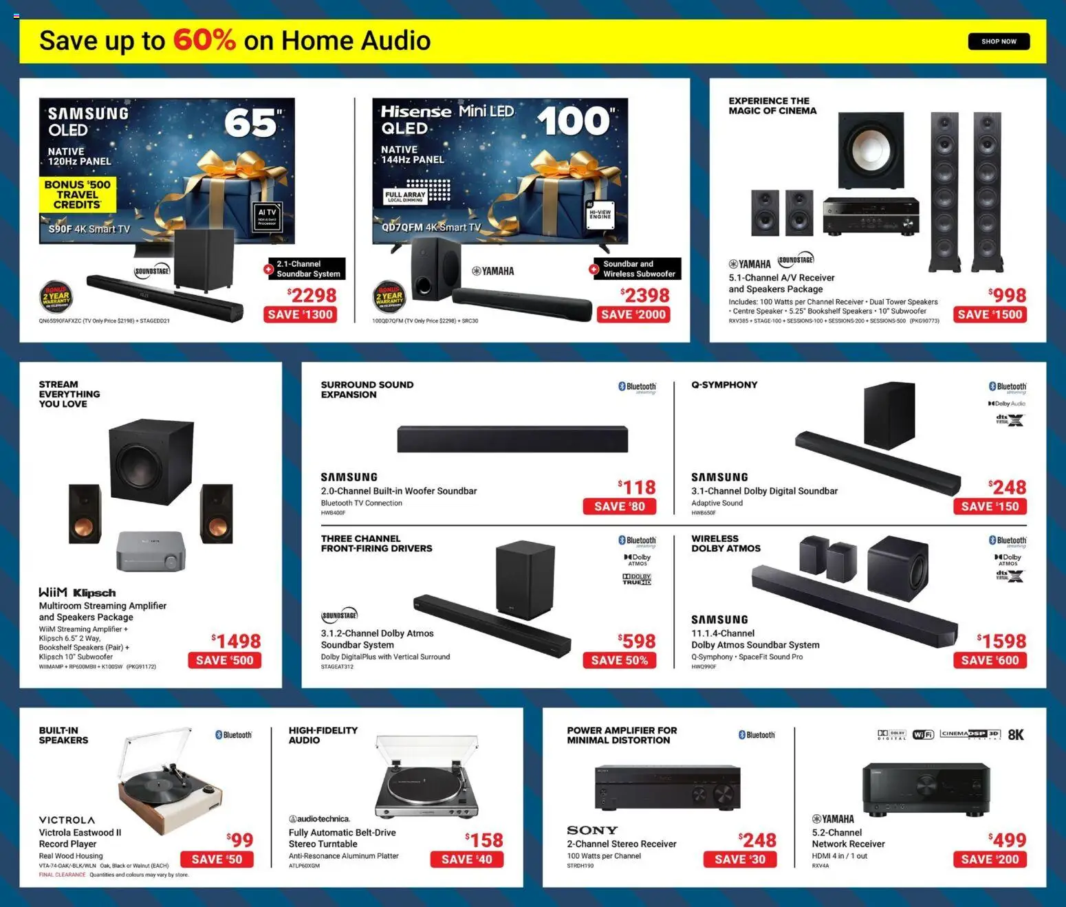 Visions flyer valid from 12.12.2025 | Page: 4 | Products: Tv, Audio, Player
