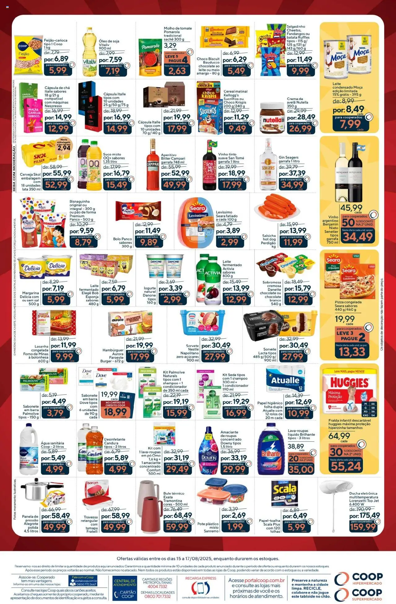 Coop Folheto - válido de 15.08.2025 | Página: 2 | Produtos: Condicionador, Panela, Chá, Margarina