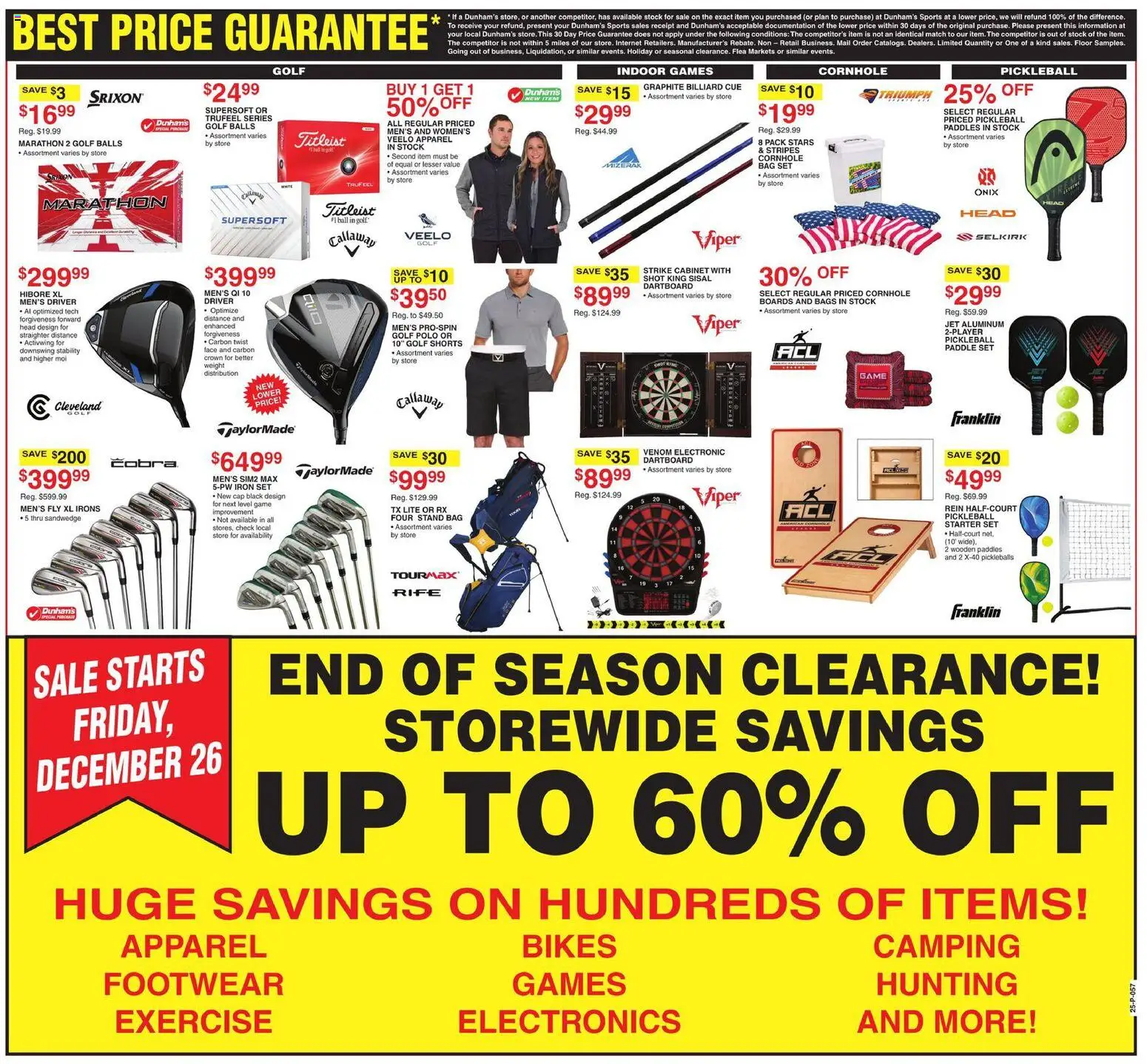 Dunham's Sports Ad - valid from 20.12.2025 | Page: 10 | Products: Starter, Cap, Weight, Iron