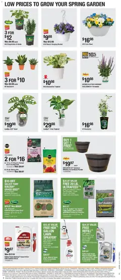 Preview of Home Depot weekly ads valid from 09.04.2026 | Page: 2 | Products: Pump, Basket, Whiskey, Vegetables