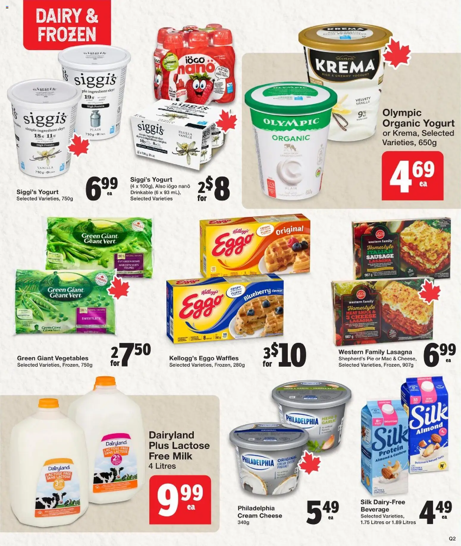 Quality Foods flyer valid from 05.03.2026 | Page: 7 | Products: Cream, Milk, Cheese, Yogurt
