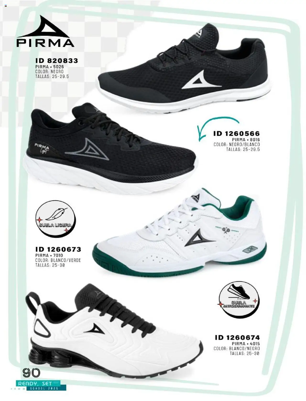 Nuevas ofertas de Price Shoes válidas en toda la República Mexicana desde el 26.08.2025. ¡Encuentra las mejores ofertas en Price Shoes - Catálogo Ready for School ! | Página: 90