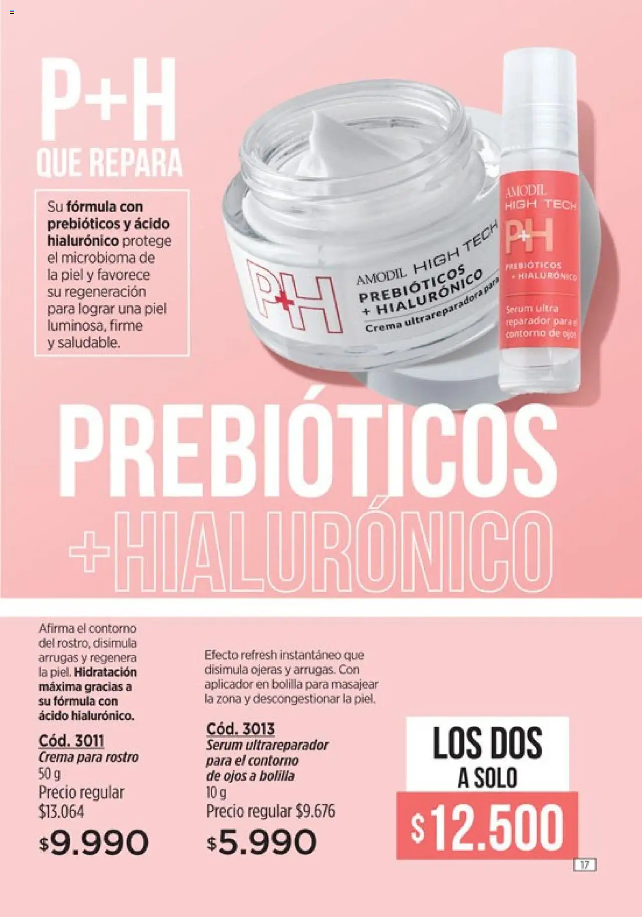 Catálogo Amodil Campaña 16 │ válido desde el 01.10.2025 | Página: 17 | Productos: Contorno de ojos, Serum, Contorno, Crema