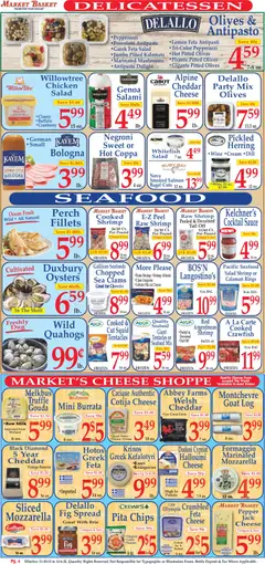 Preview of Market Basket weekly ads valid from 30.11.2025 | Page: 4 | Products: Milk, Wine, Pepper, Garlic