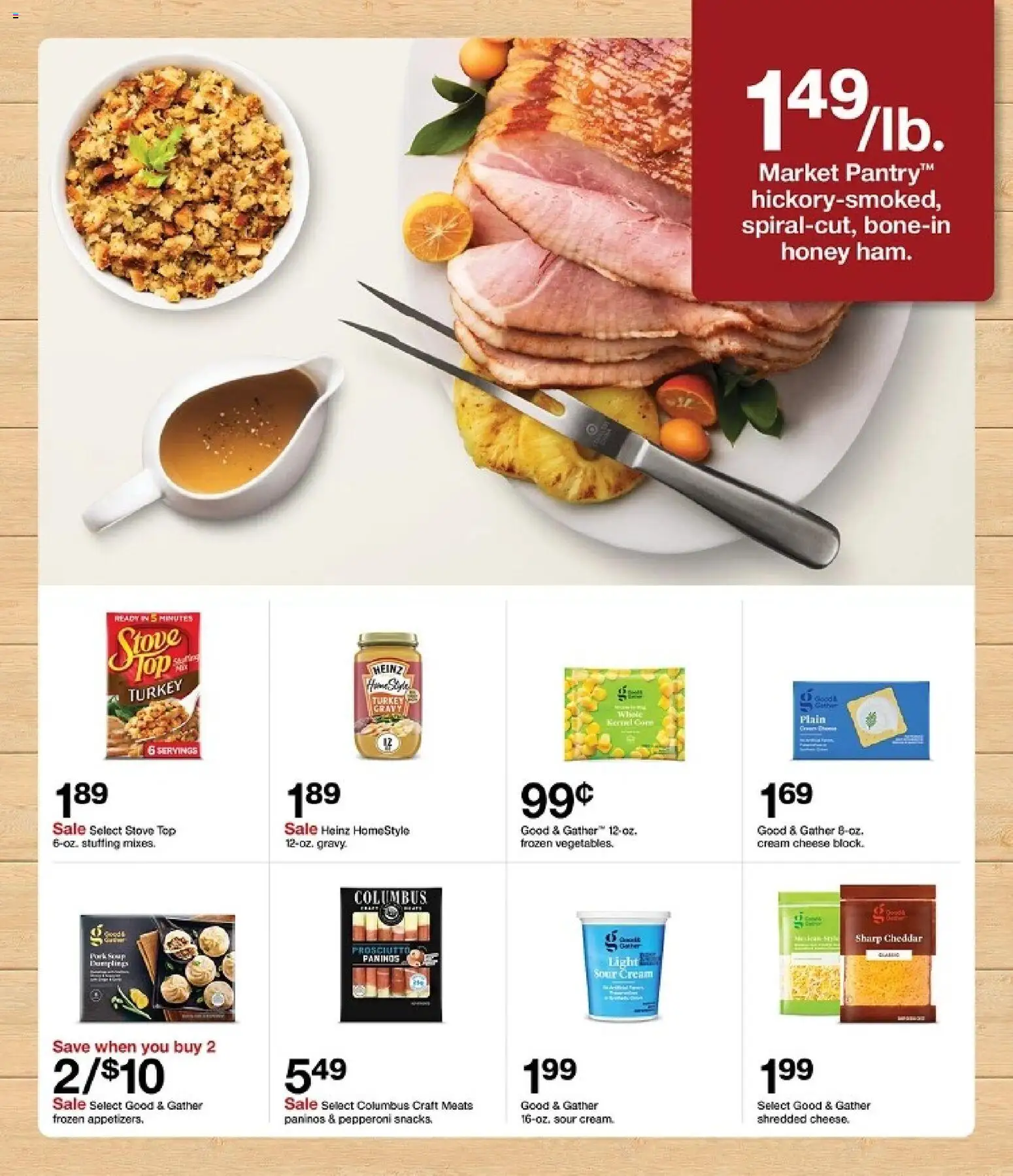 Target Weekly Ad - valid from 07.12.2025 | Page: 45 | Products: Cheese, Sour cream, Cream, Stove