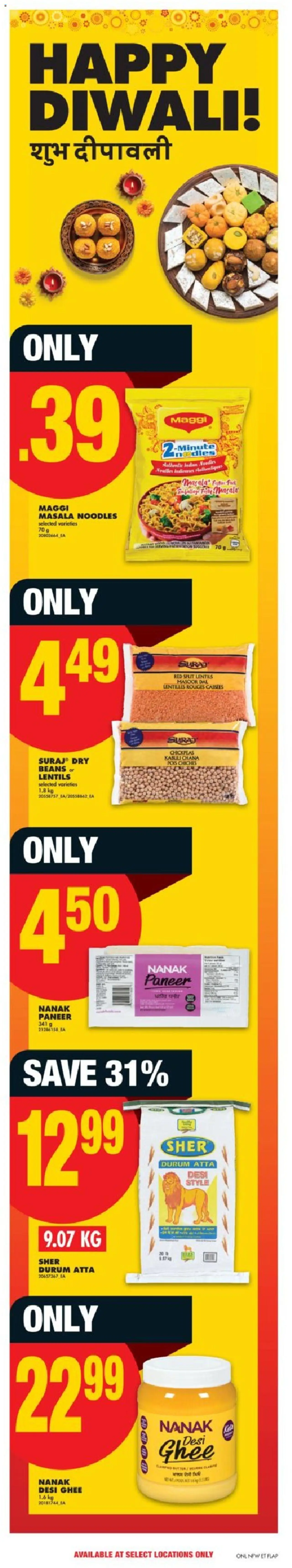 No Frills flyer valid from 11.09.2025 | Page: 14 | Products: Noodles