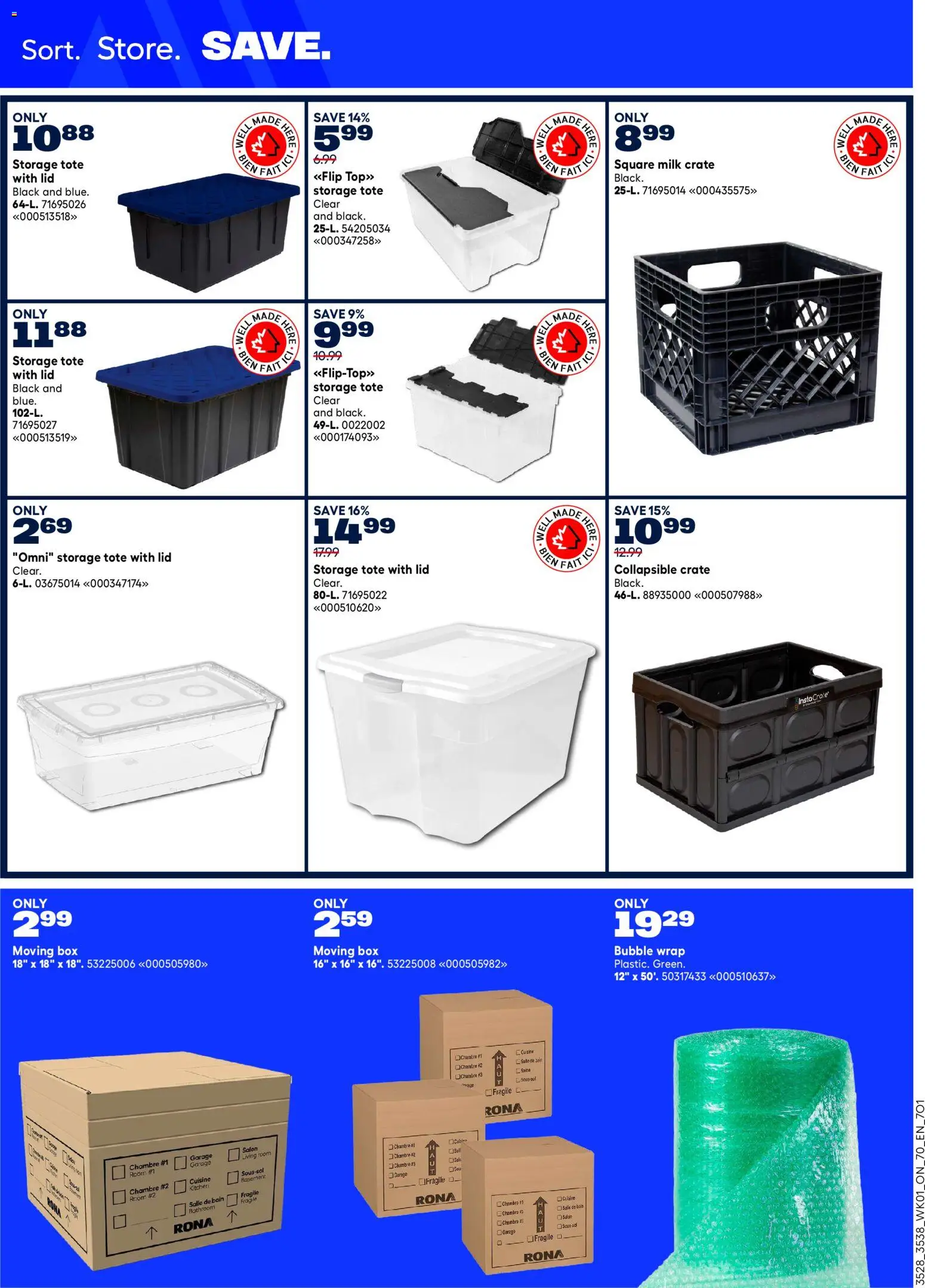 Rona flyer valid from 29.01.2026 | Page: 12 | Products: Box, Milk