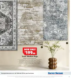Preview of Harvey Norman Flooring Clearance Catalogue - valid from 24.12.2025 | Page: 17 | Products: Floral, Accessories