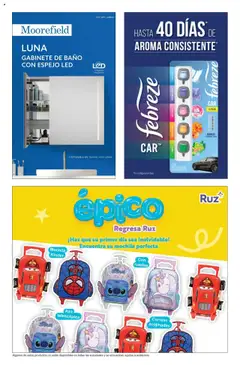 Nuevas ofertas de Costco válidas en toda la República Mexicana desde el 01.06.2025. ¡Encuentra las mejores ofertas en Costco revista Junio! | Página: 118 | Productos: Mochila, Pico, Baño, Espejo