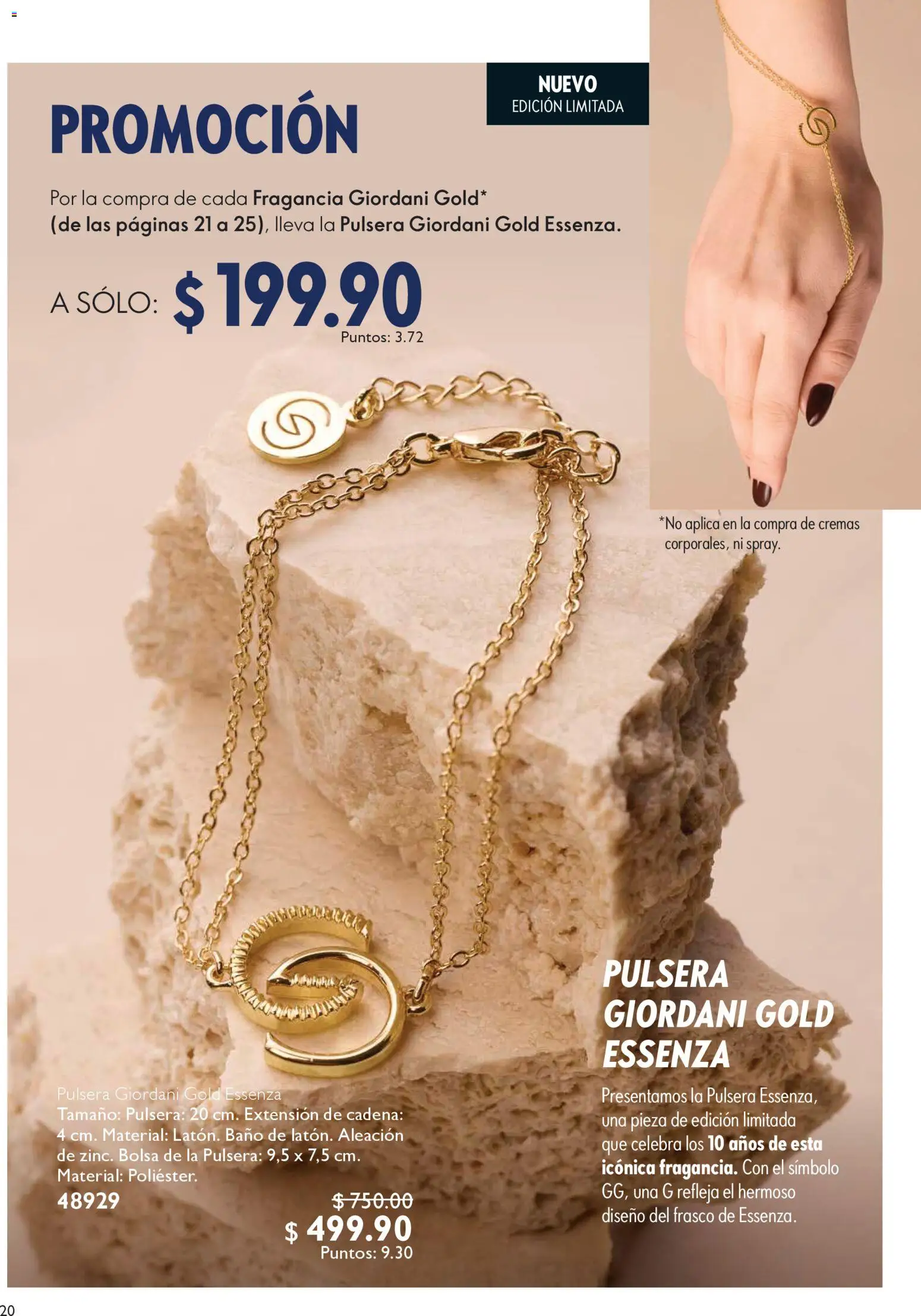 Nuevas ofertas de Oriflame válidas en toda la República Mexicana desde el 06.12.2025. ¡Encuentra las mejores ofertas en Oriflame campaña 12 2025! | Página: 20 | Productos: Extensión, Bolsa, Pulsera, Cadena