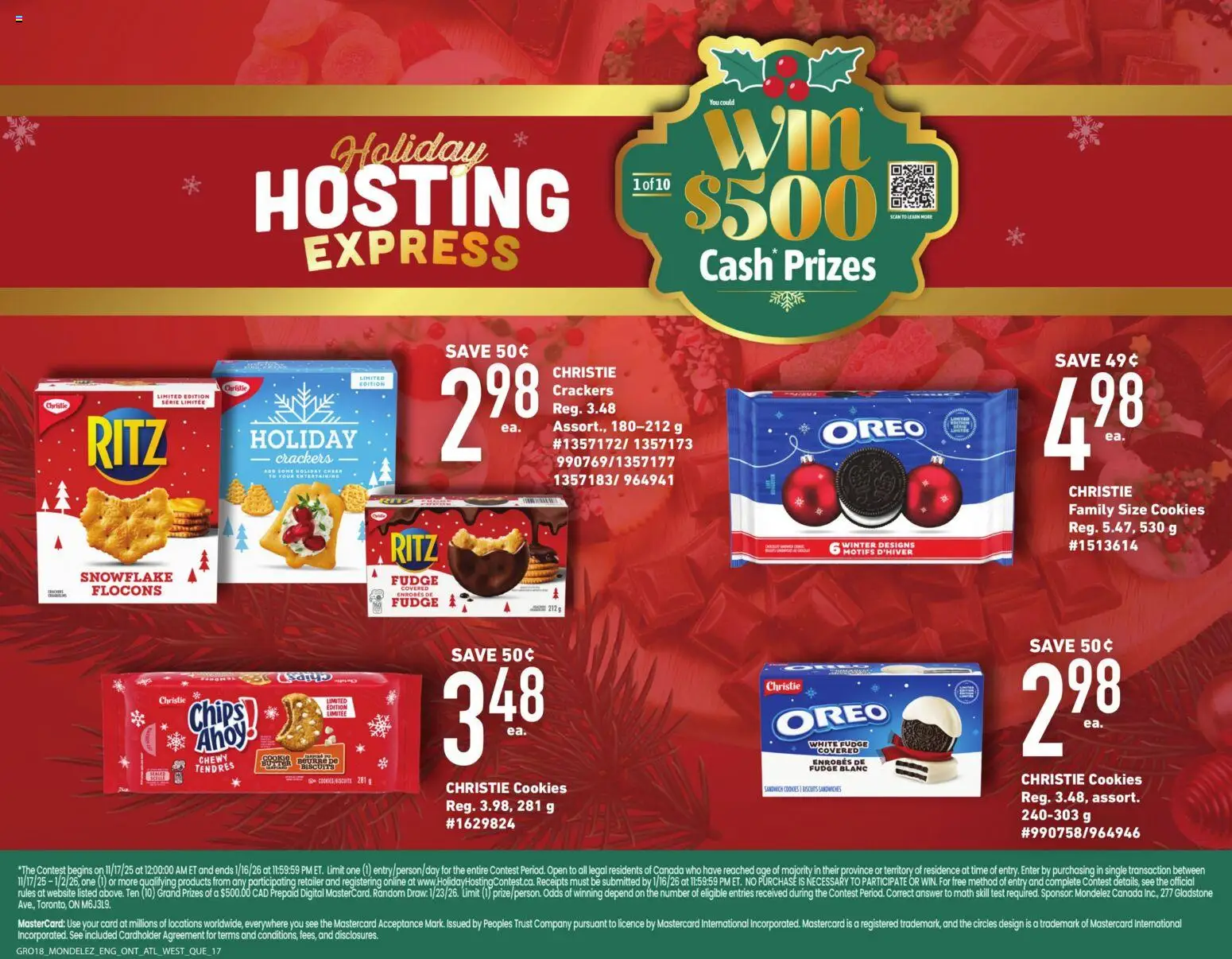 Giant Tiger flyer valid from 03.12.2025 | Page: 20 | Products: Chips, Cookies