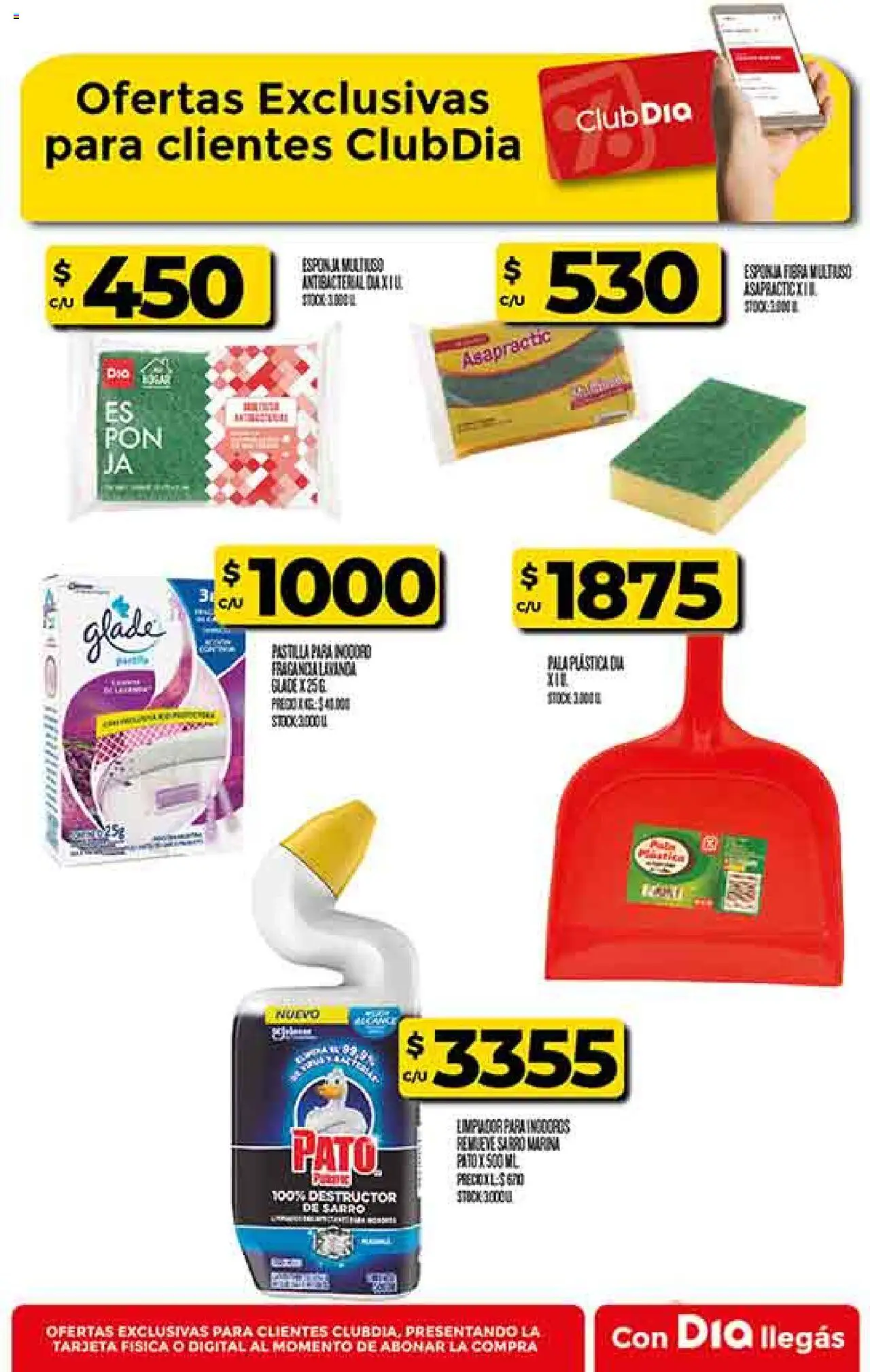 Supermercado DIA Ofertas │ válido desde el 06.08.2025 | Página: 61 | Productos: Esponja, Pala, Limpiador