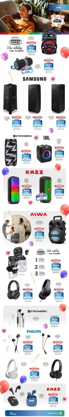 Vista previa Cooperativa Obrera catálogo válido desde el 01.10.2025 | Página: 10 | Productos: Audio, Auriculares, Parlante, Pan
