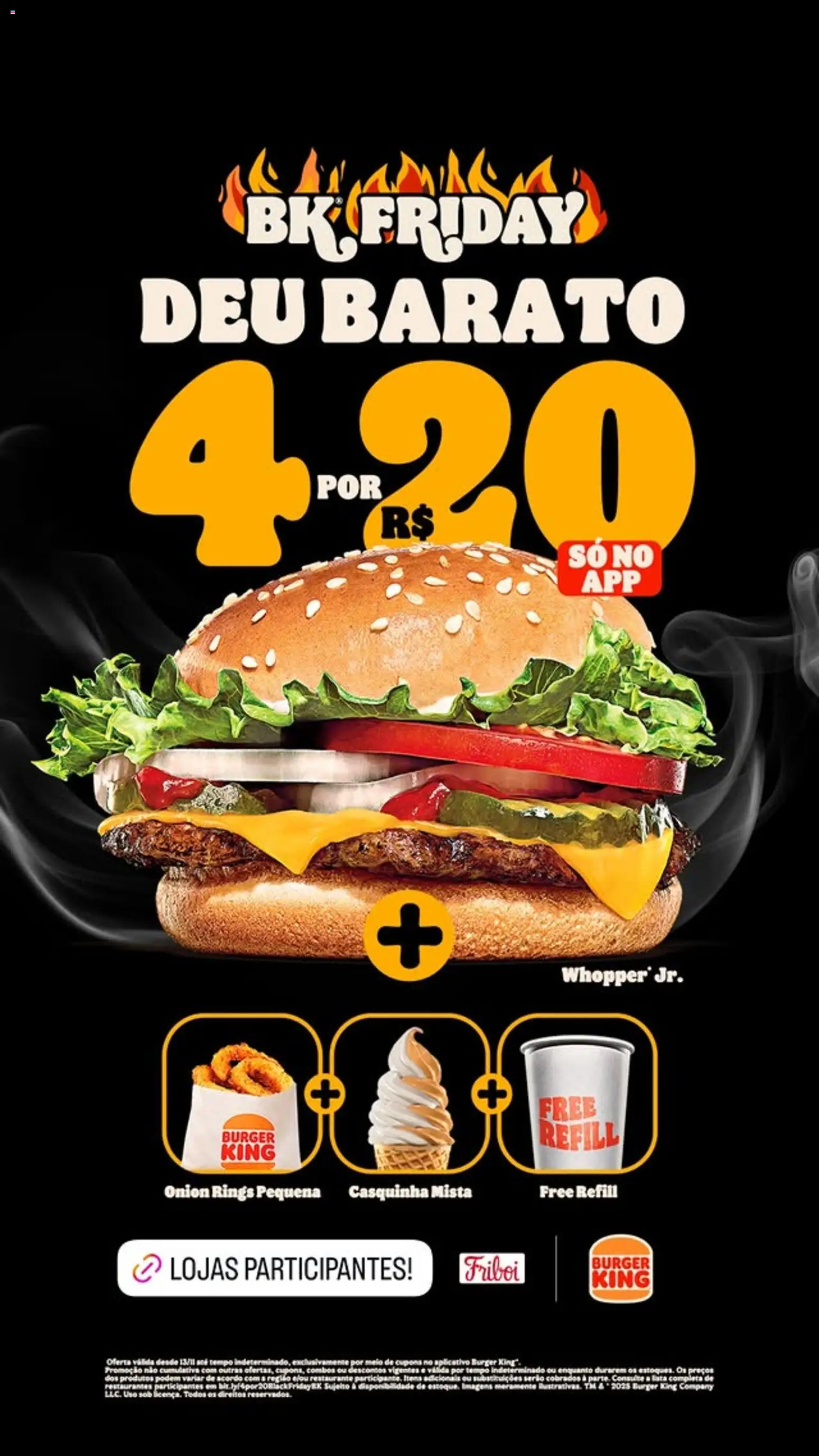 Burger King Folheto - válido de 14.11.2025 | Página: 1