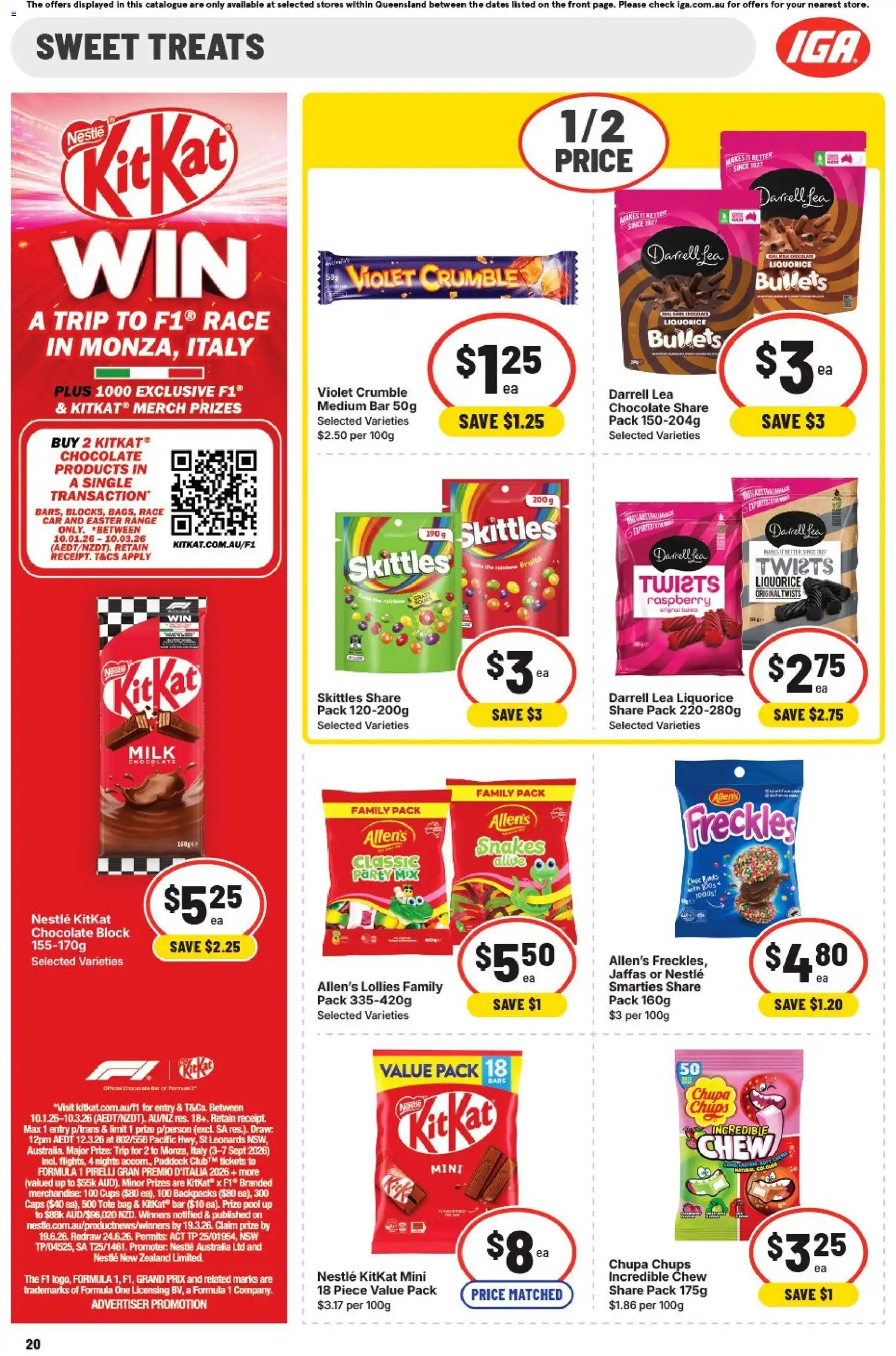 IGA catalogue - valid from 04.03.2026 | Page: 23 | Products: Bread, Pizza, Sugar, Bakery