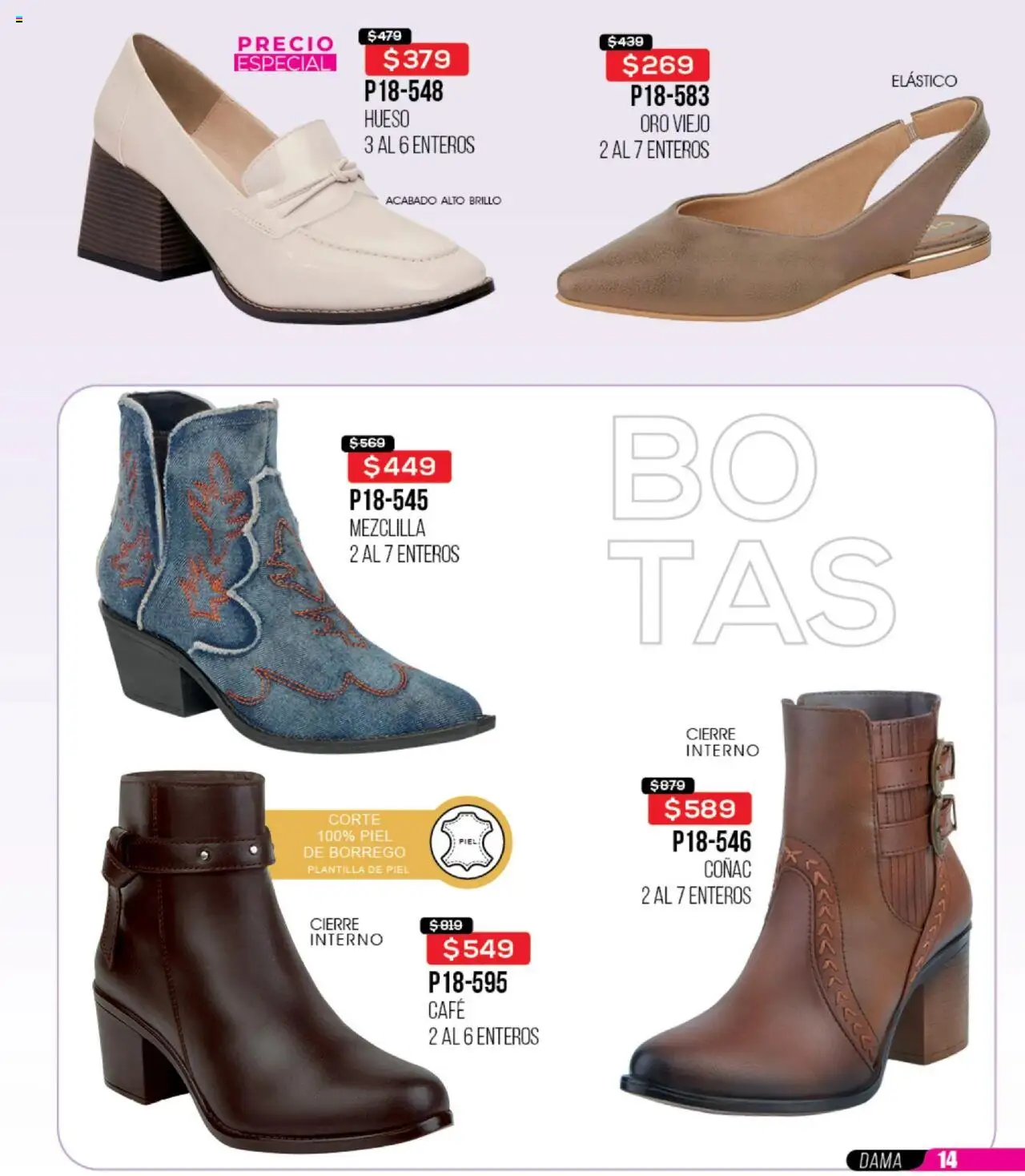 Nuevas ofertas de Cklass válidas en toda la República Mexicana desde el 13.08.2025. ¡Encuentra las mejores ofertas en Cklass - Catálogo Remate Total Calzado! | Página: 15 | Productos: Brillo, Café