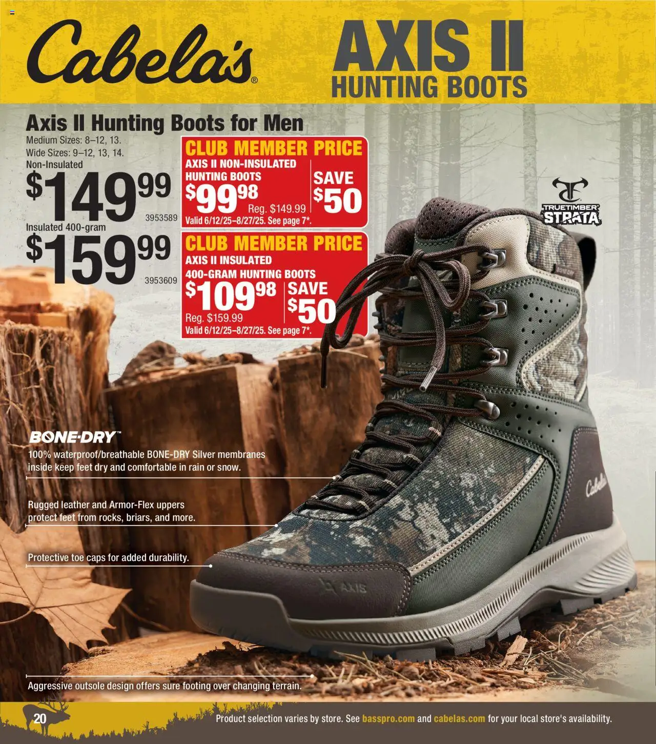 Cabela's Big Game Hunting 25 - valid from 12.06.2025 | Page: 20 | Products: Hunting Boots, Boots