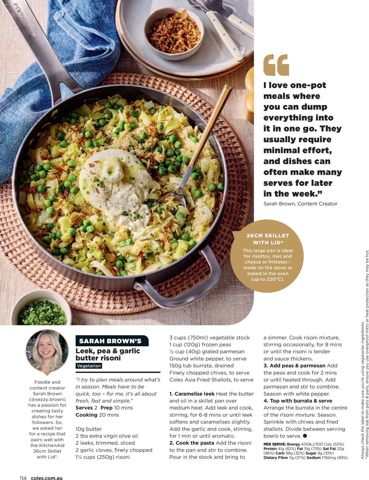 Coles catalogue - valid from 05.03.2026 | Page: 114 | Products: Butter, Oil, Olive oil, Oven