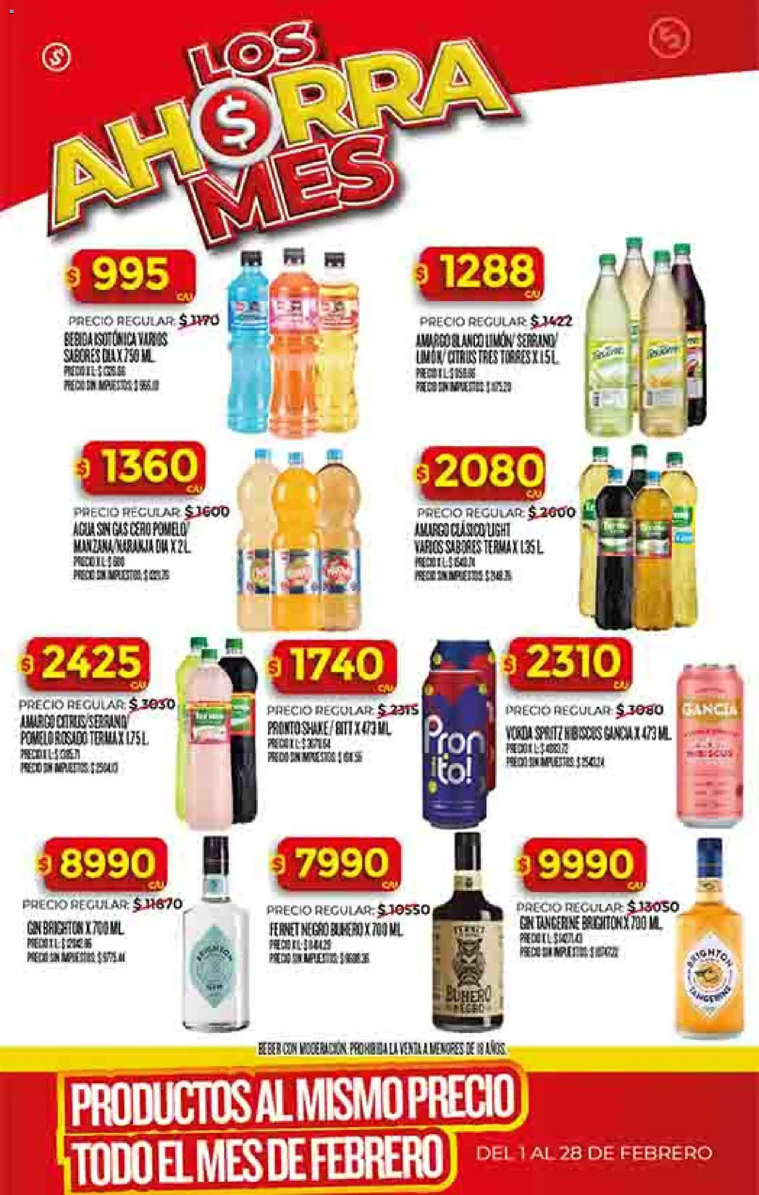 Dia - Ofertas - Salta y Jujuy │ válido desde el 11.02.2026 | Página: 39 | Productos: Gin, Fernet, Manzana, Agua