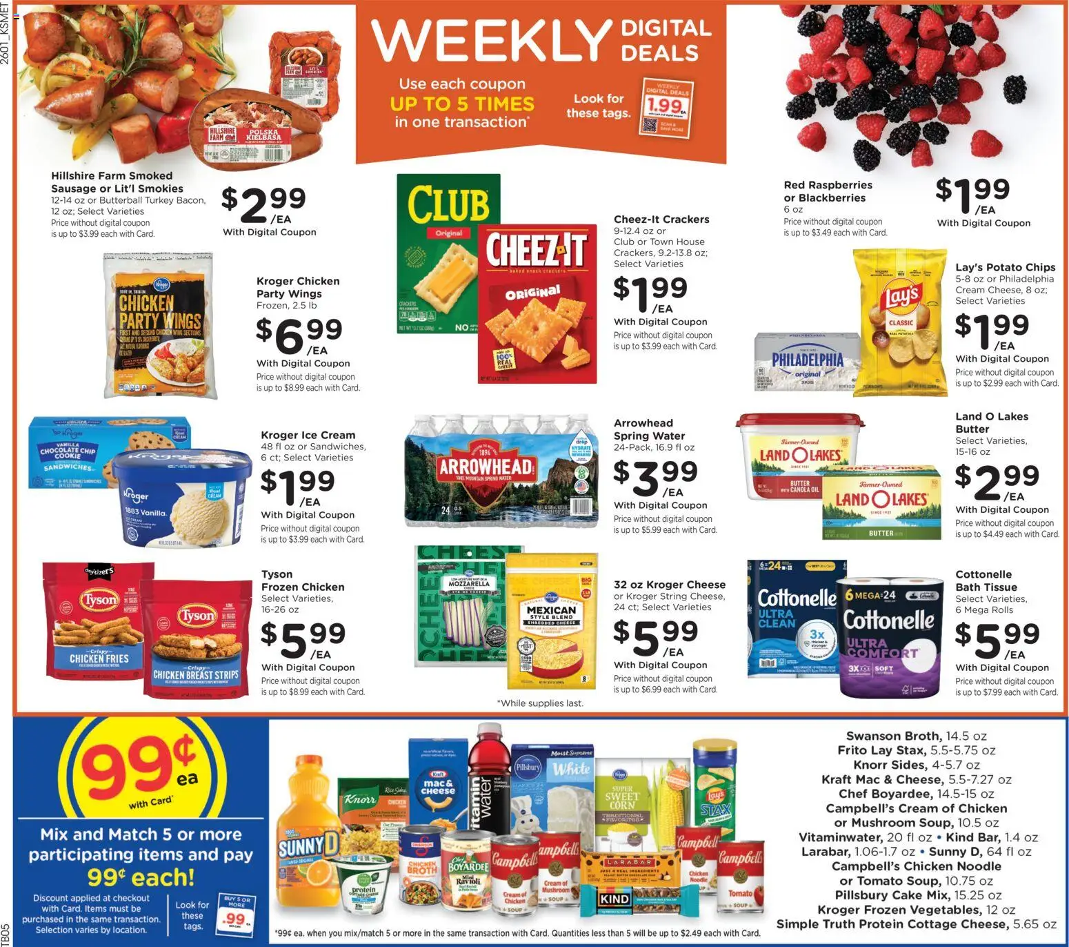 King Soopers Weekly Ad - valid from 04.02.2026 | Page: 2 | Products: Corn, Bath, Cheese, Chocolate