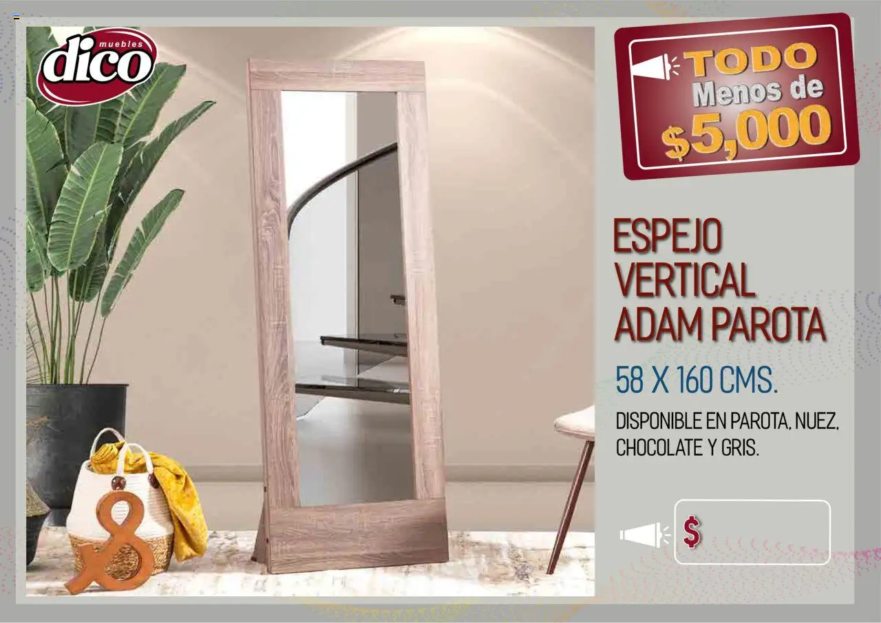 Nuevas ofertas de Muebles Dico válidas en toda la República Mexicana desde el 12.02.2025. ¡Encuentra las mejores ofertas en Muebles Dico catálogo Todo Menos! | Página: 87 | Productos: Cama