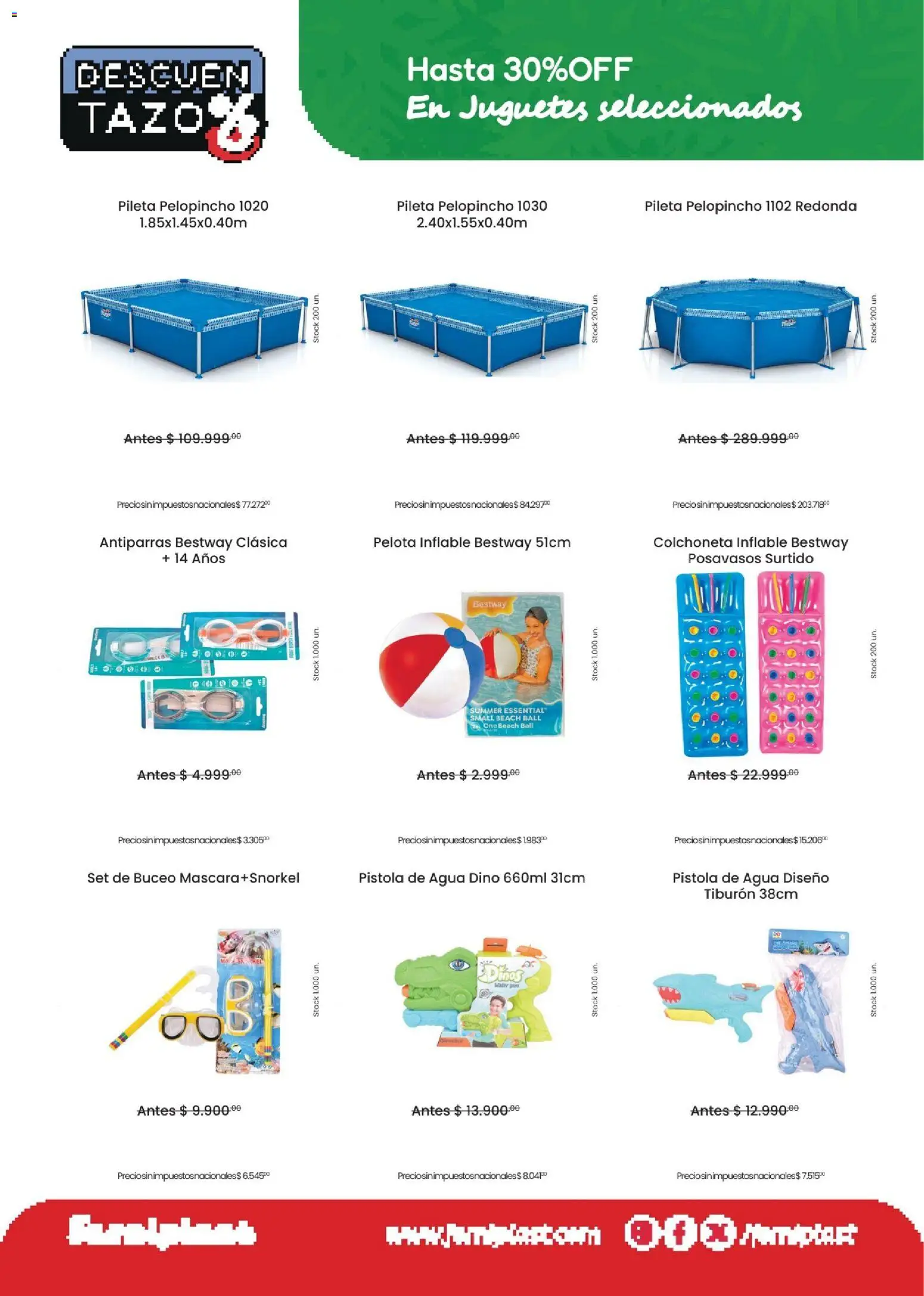 Ferniplast catálogo │ válido desde el 11.12.2025 | Página: 4 | Productos: Pileta, Pelota, Agua, Antiparras