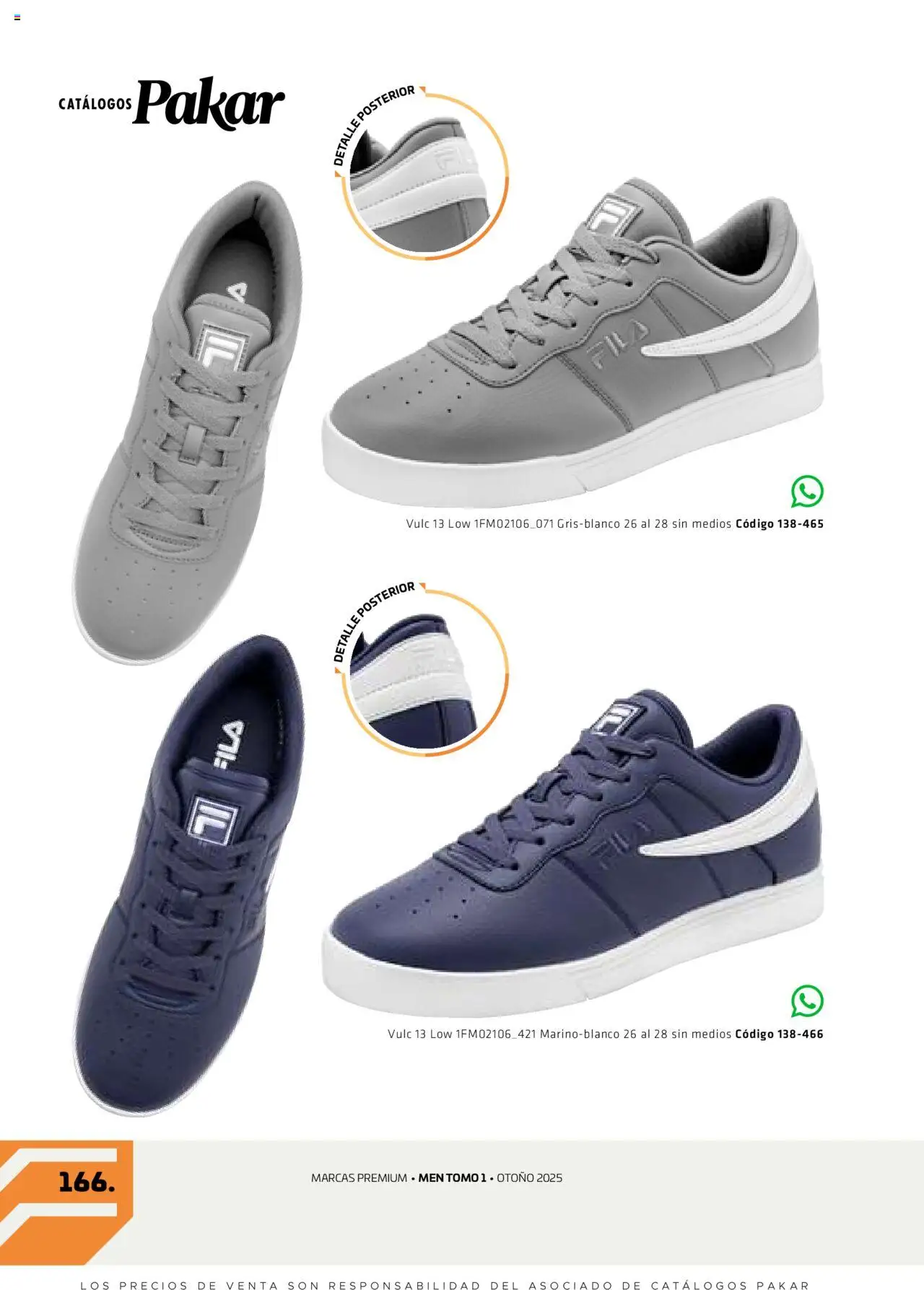 Nuevas ofertas de SC Pakar válidas en toda la República Mexicana desde el 29.08.2025. ¡Encuentra las mejores ofertas en SC Pakar - Catálogo Otoño Men Tomo 1! | Página: 166