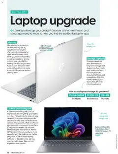 Preview of Officeworks Magazine - valid from 13.10.2025 | Page: 32 | Products: Device, Pc, Mouse, Laptop