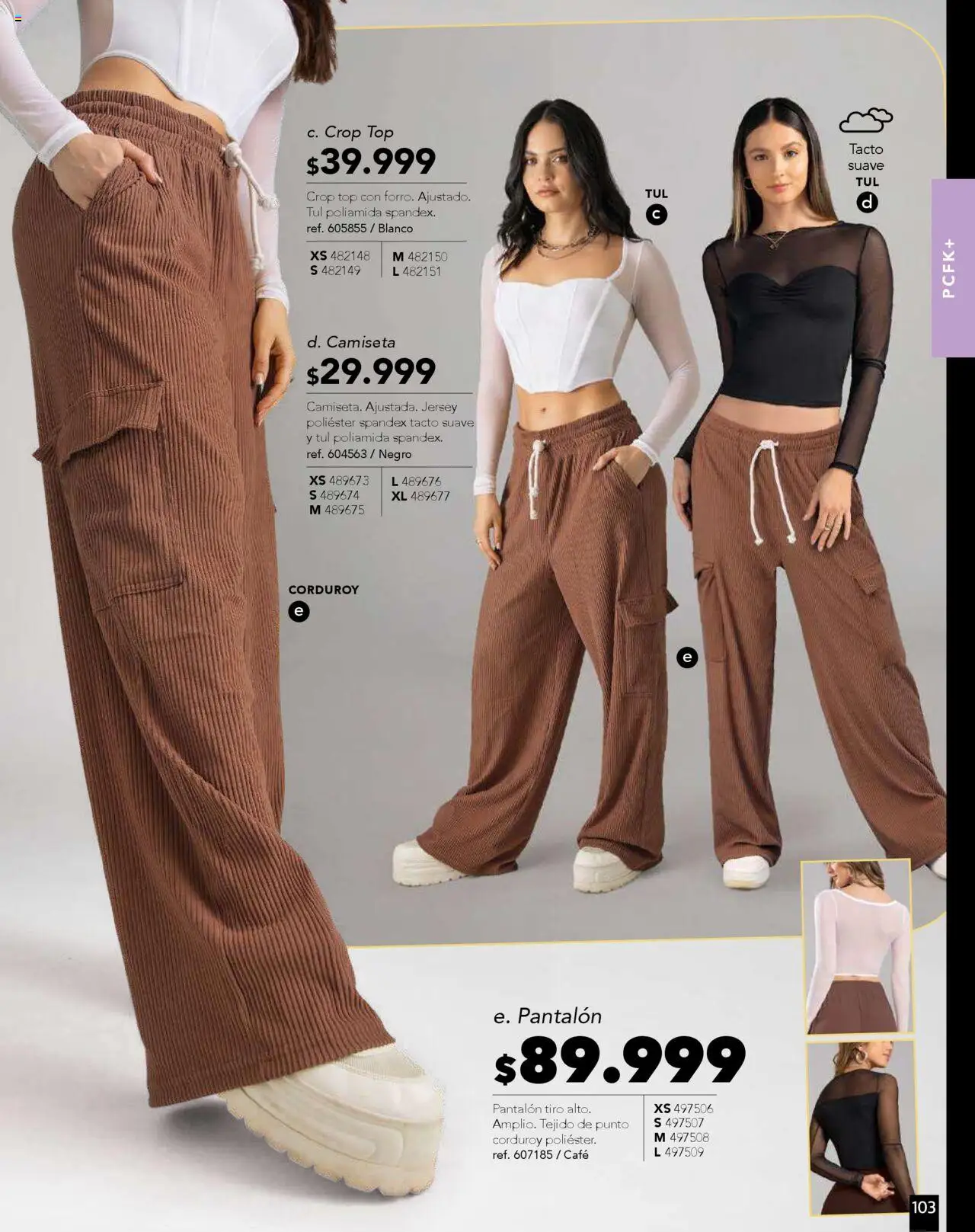 Pacifika revista - valida desde el 10.09.2025 | Página: 111 | Productos: Camiseta, Top, Café