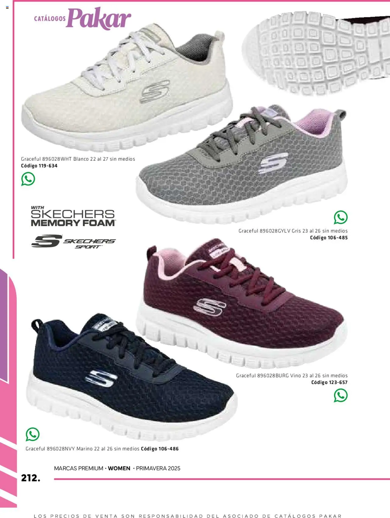 Nuevas ofertas de SC Pakar válidas en toda la República Mexicana desde el 06.03.2025. ¡Encuentra las mejores ofertas en SC Pakar catálogo Women! | Página: 212 | Productos: Vino