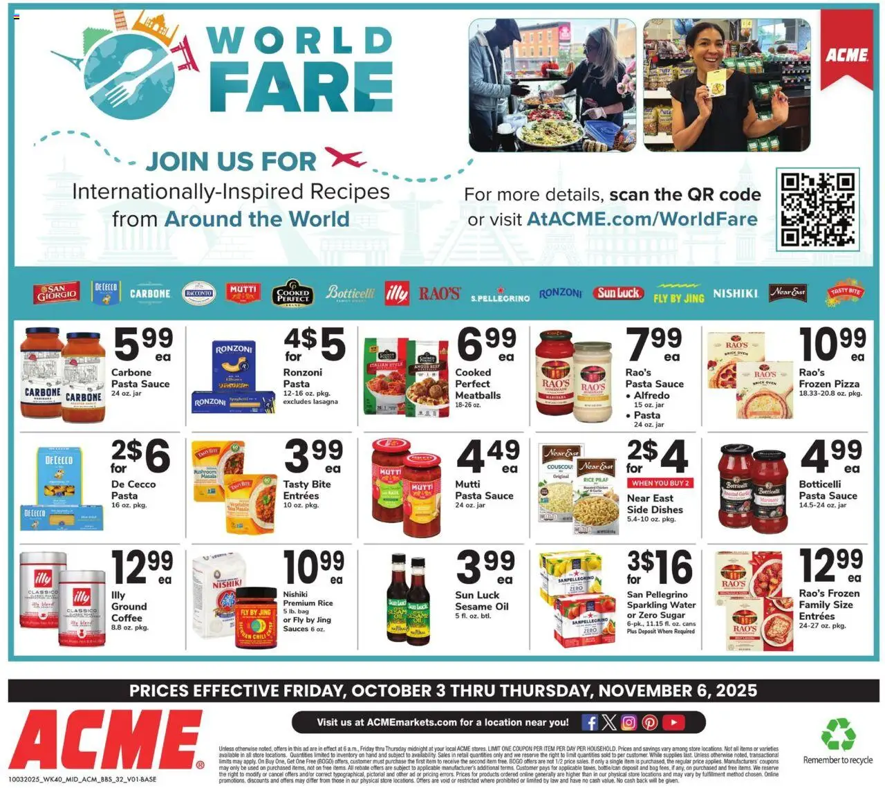 Acme Big Book of Savings - valid from 03.10.2025 | Page: 32 | Products: Rice, Pasta, Sugar, Garlic