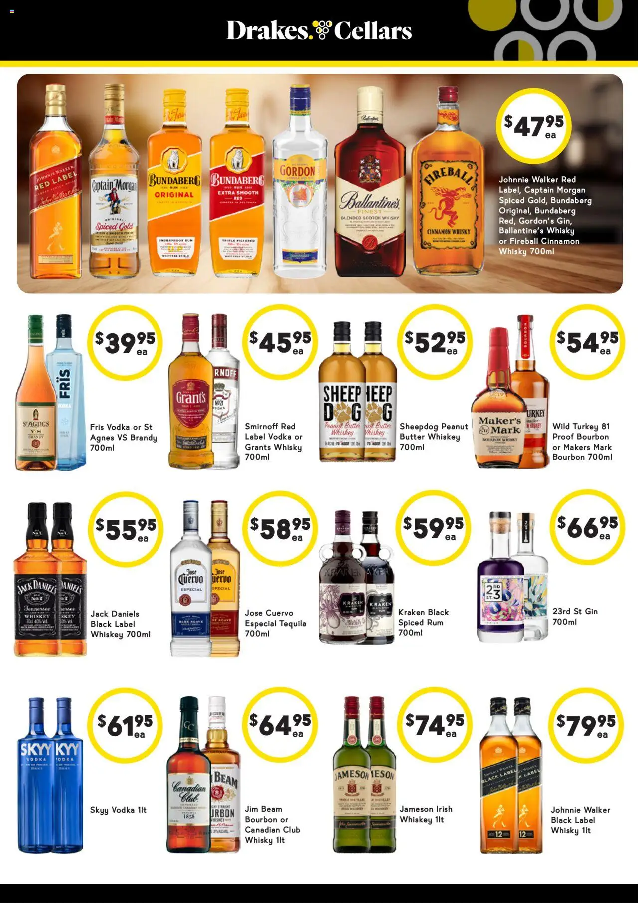 Drakes catalogue - valid from 24.09.2025 | Page: 3 | Products: Butter, Bourbon, Gin, Scotch