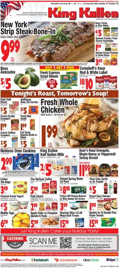 Preview of King Kullen weekly ads valid from 07.11.2025 | Page: 1