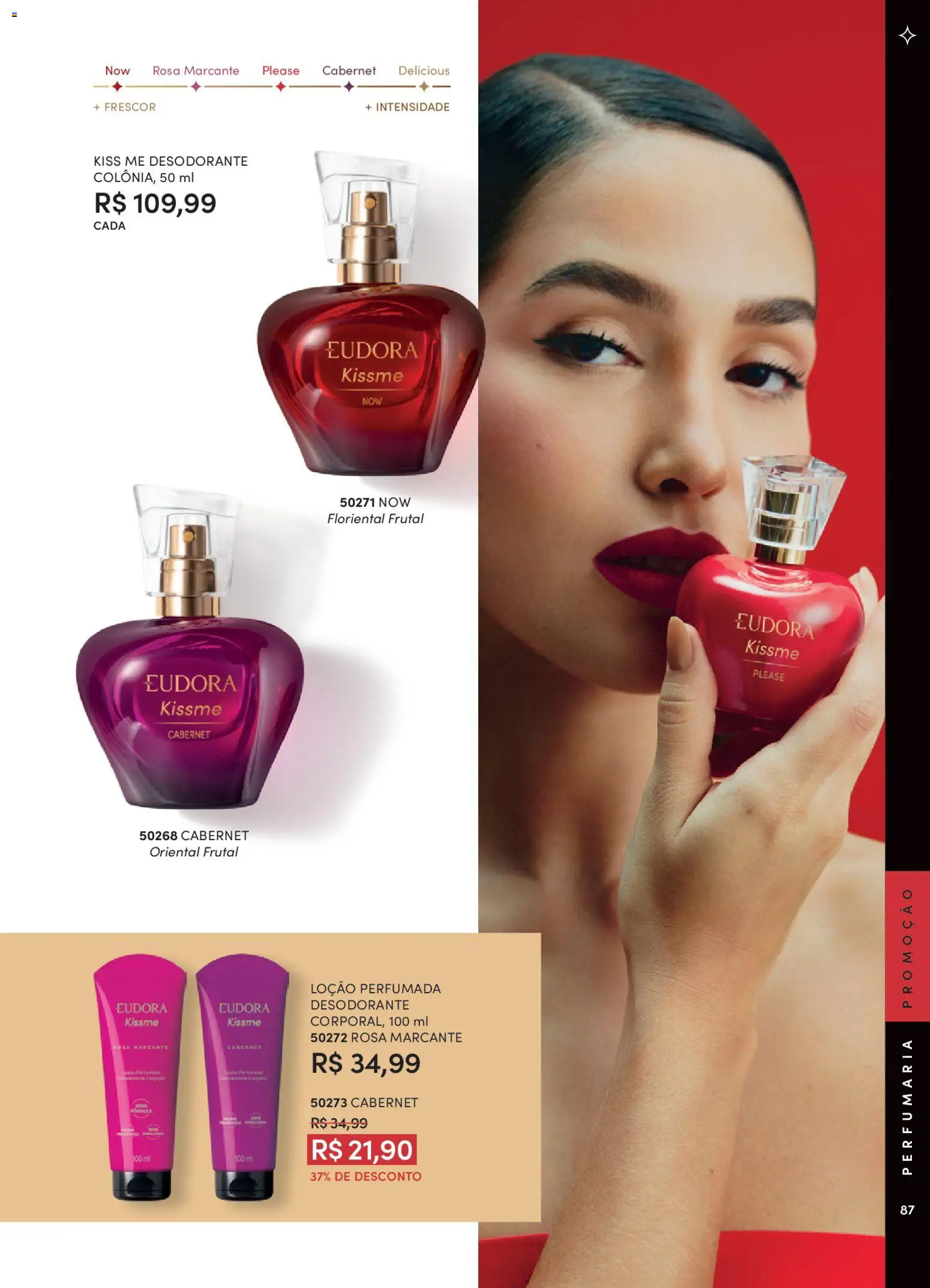 Eudora Folheto - válido de 26.01.2026 | Página: 87 | Produtos: Desodorante