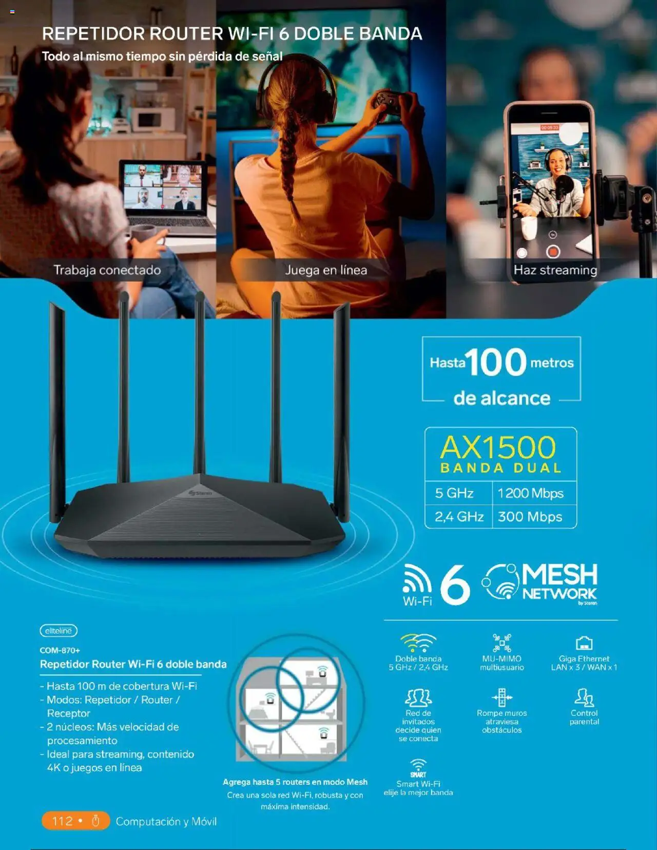 Nuevas ofertas de Steren válidas en toda la República Mexicana desde el 01.01.2025. ¡Encuentra las mejores ofertas en Steren catálogo! | Página: 130 | Productos: Movil