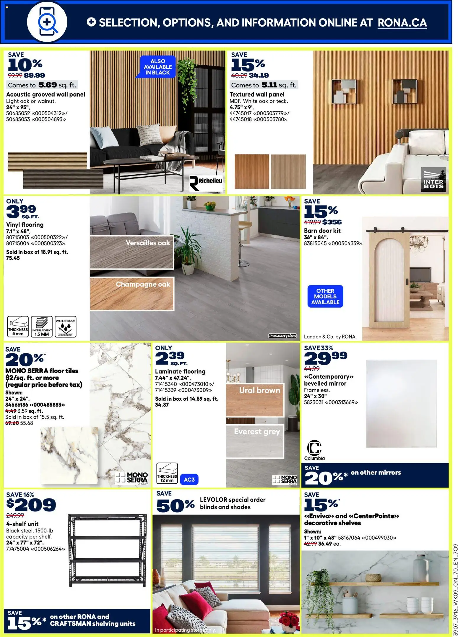Rona flyer valid from 26.03.2026 | Page: 11 | Products: Box, Mirror