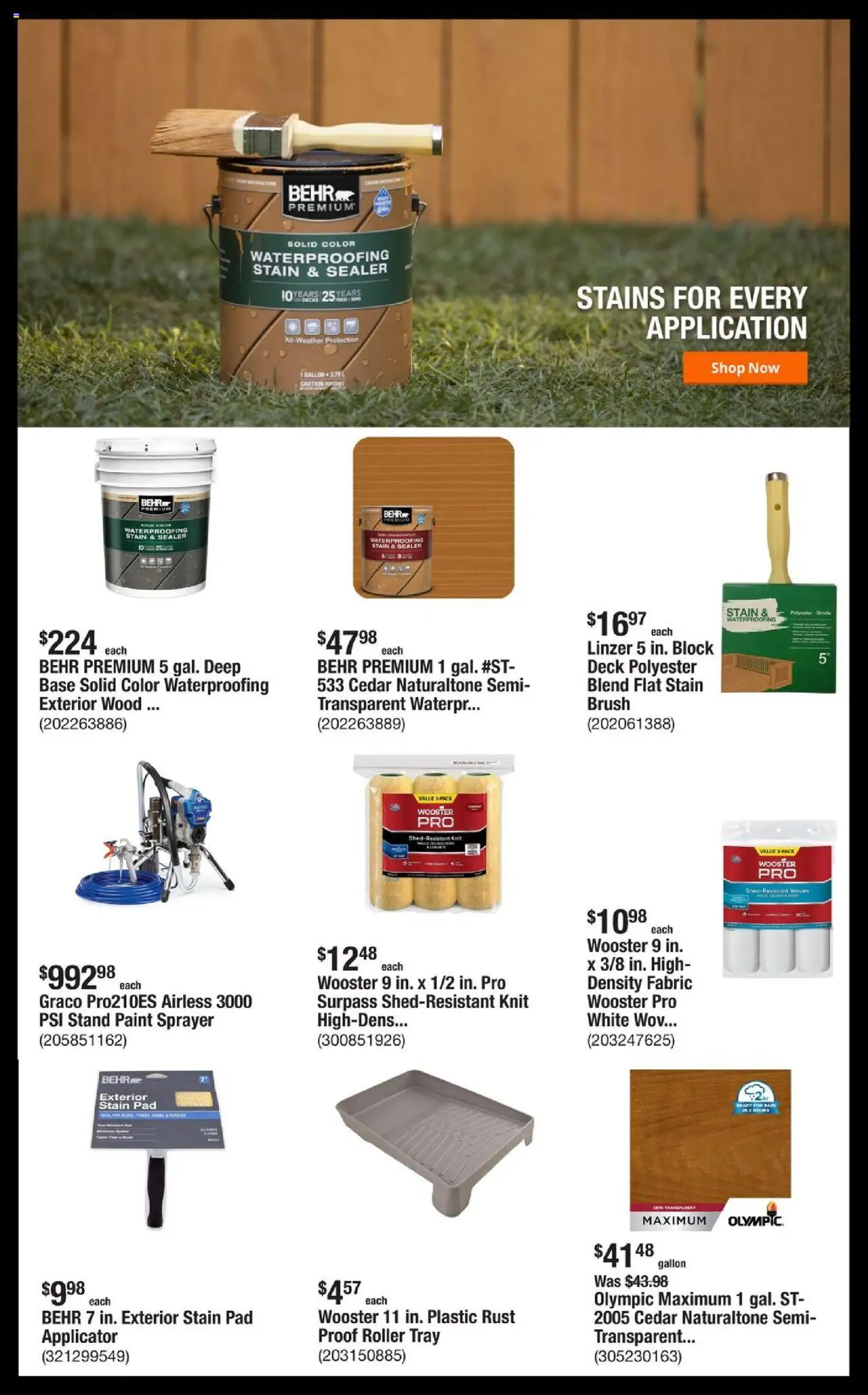 Home Depot Shop Pro Ad - valid from 08.09.2025 | Page: 2 | Products: Brush