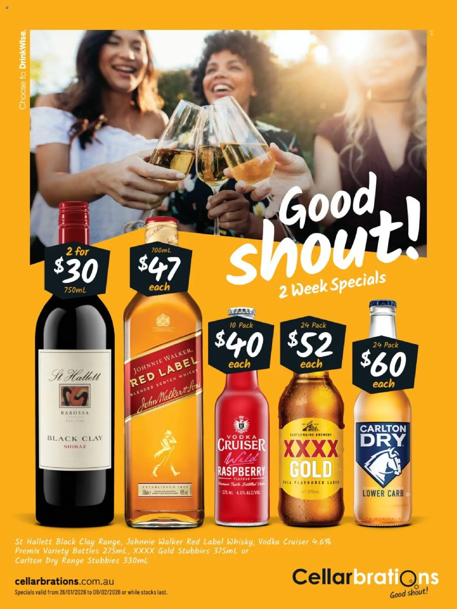 Cellarbrations catalogue - valid from 26.01.2026 | Page: 1 | Products: Vodka, Scotch, Raspberry, Clay