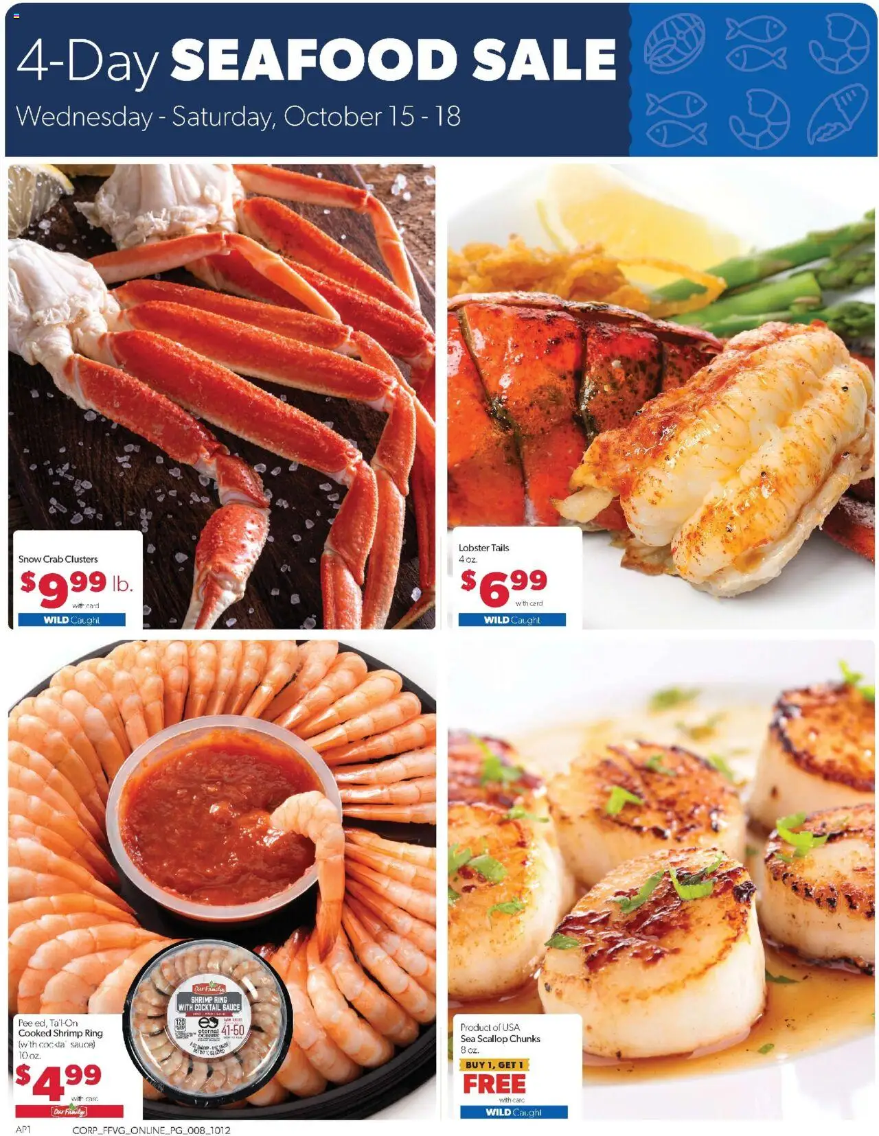 Family Fare Weekly Ad - valid from 12.10.2025 | Page: 13 | Products: Ring, Sauce, Seafood