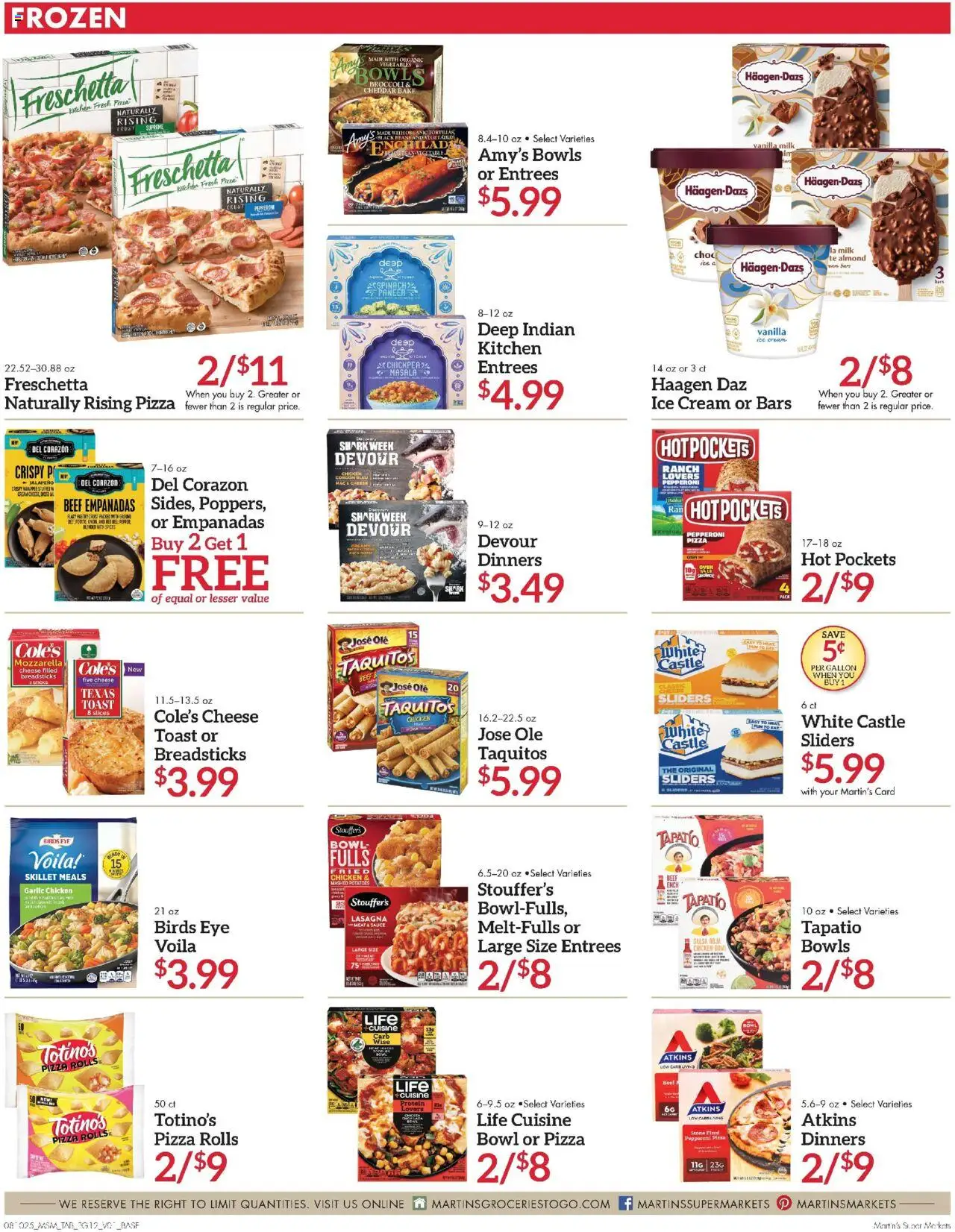 Martin’s - Next Ad - IN - valid from 10.08.2025 | Page: 12 | Products: Skillet, Milk, Cheese, Beer