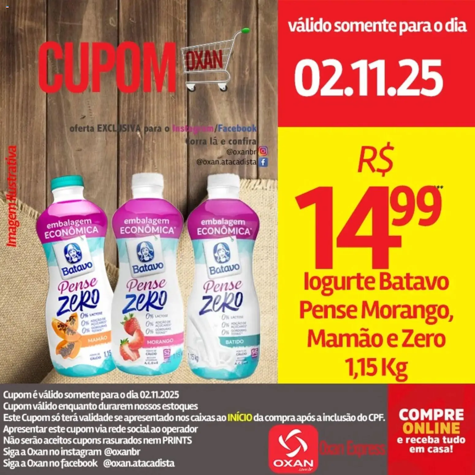 Oxan Atacadista Folheto - válido de 02.11.2025 | Página: 15 | Produtos: Mamão