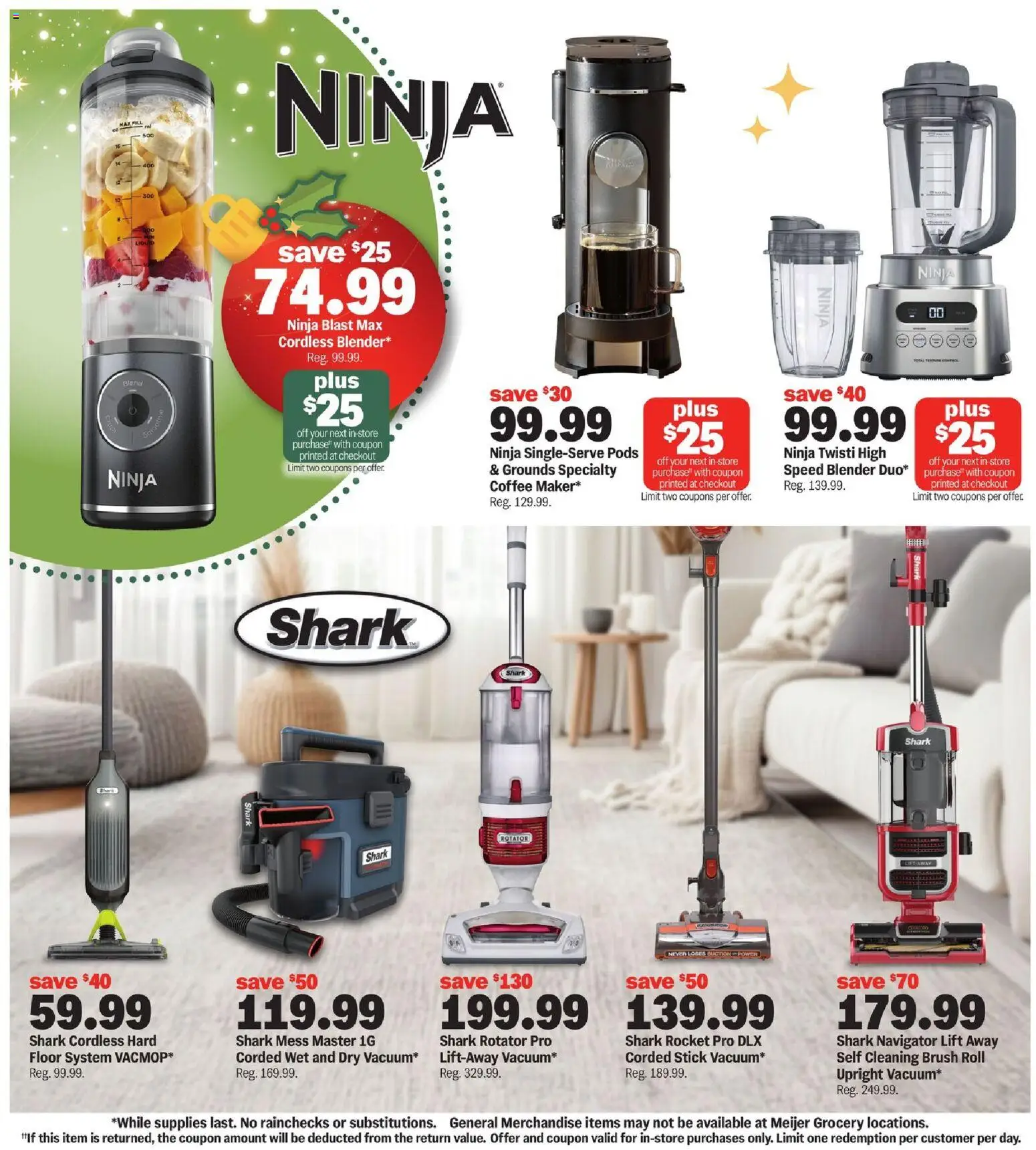 Meijer Last Chance Savings - valid from 17.12.2025 | Page: 9 | Products: Brush, Coffee, Blender