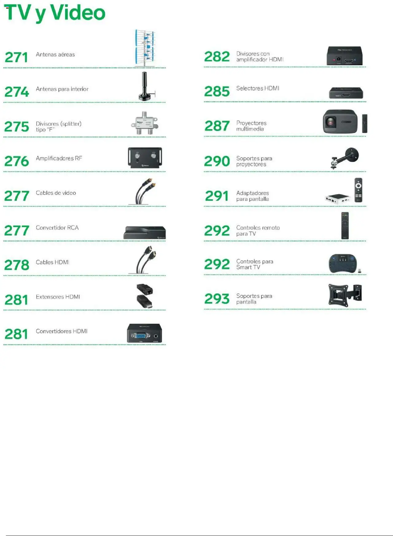 Nuevas ofertas de Steren válidas en toda la República Mexicana desde el 01.01.2025. ¡Encuentra las mejores ofertas en Steren catálogo! | Página: 288 | Productos: Video